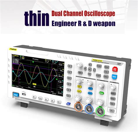 Fnirsi Digital Oscilloscope In Dual Channel Mhz Gsa S Inch