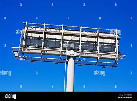 Billboard Frame Without Sign Stock Photo Alamy