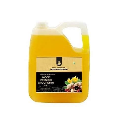 Shree Aanantam Wood Pressed Groundnut Oil L At Rs Litre In Kota