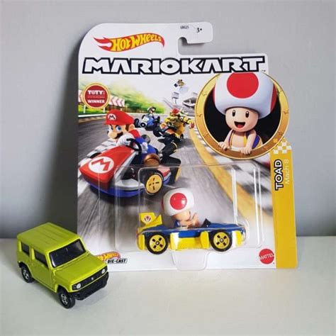 Jual Hot Wheels Mario Kart Toad Mach 8 Hotwheels Mariokart Di Seller