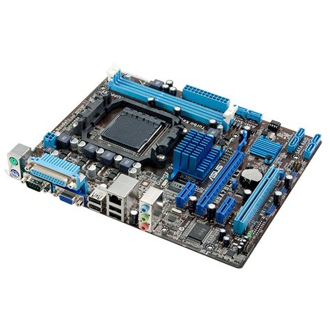 Placa Mãe AM3 M5A78L M LX BR DDR3 Porta Paralela e Serial 6 Sata Rede