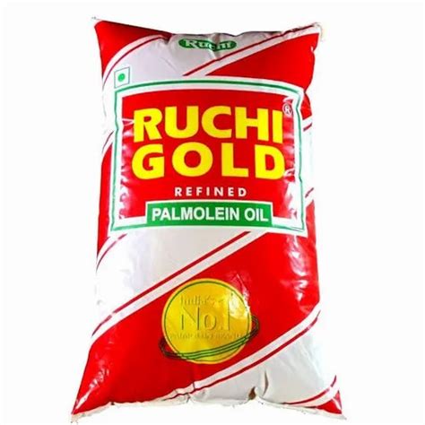 Mono Unsaturated Ruchi Gold Refined Palm Oil Packaging Type Pouched