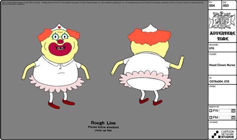 Image - Clown Nurse 4 (modelsheet).png | Adventure Time Super Fans Wiki ...