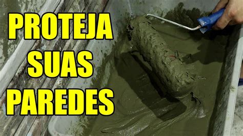 Fa A Isso E Proteja Suas Paredes Textura Argamassa Youtube