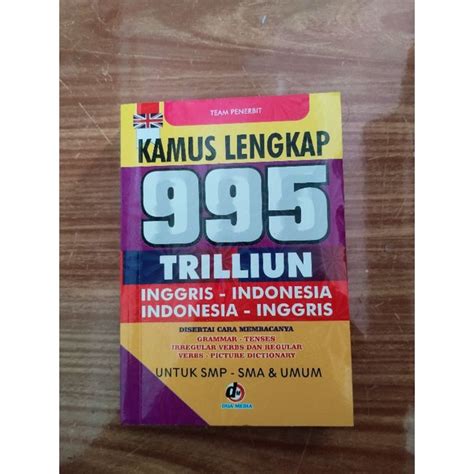 Jual Kamus Lengkap Bahasa Inggris 995 Triliun Ukuran Kecil Shopee