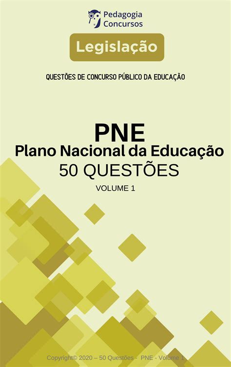 Apostila Em Pdf Pne Plano Nacional Da Educação Pedagogia Concursos