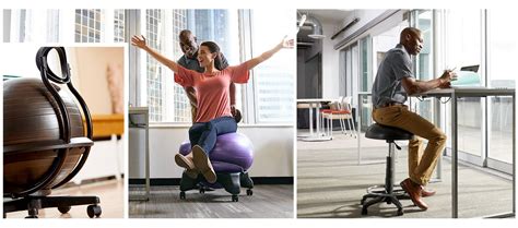 Active Sitting & Standing Equipment - Balance Ball Chair - Gaiam