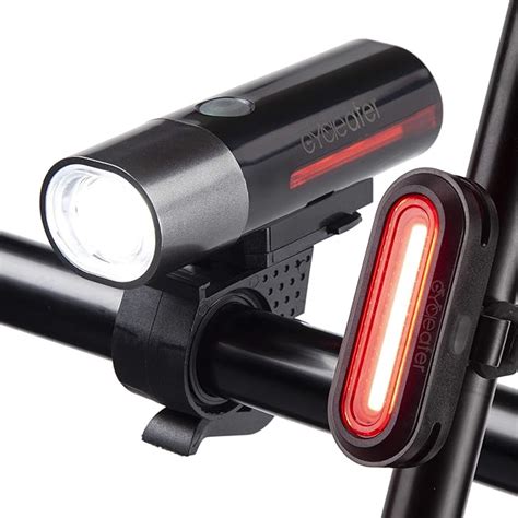 Cycleafer BIKE LIGHTS SET USB Rechargeable LED BIKE LIGHT POWERFUL