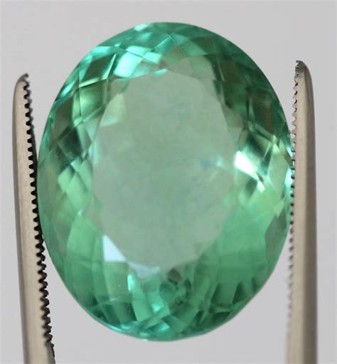 Intense Green Bluish Fluorite Ct Catawiki