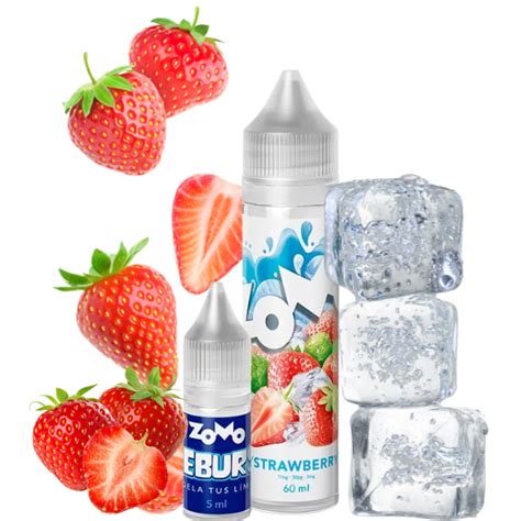 L Quido Zomo Iceburst Strawberry Ice Cigarro Eletr Nico Pre O