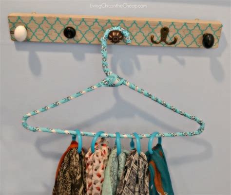 7 Easy Diy Scarf Hangers And Holders To Get Organized Shelterness