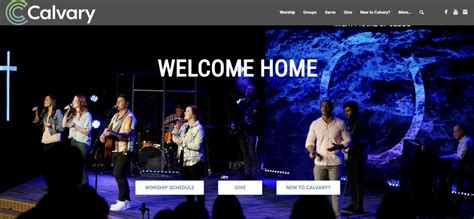 Top 20 Church Website Examples + Design Tips