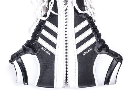 Adidas Top Ten Black Grey White