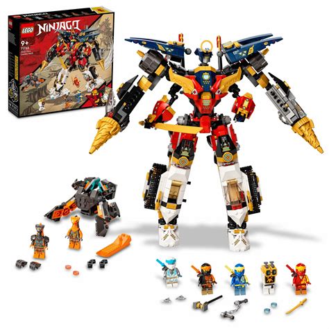 Lego Ninjago 71775 Mech Samurai X Di Nya Serie Tv Crystallized Con