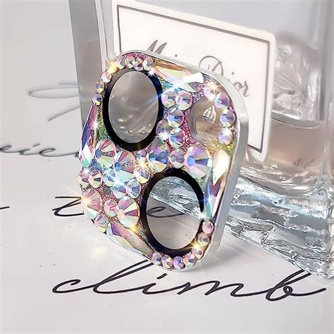 Cavdycidy Bling Diamond Camera Lens Protector For Iphone