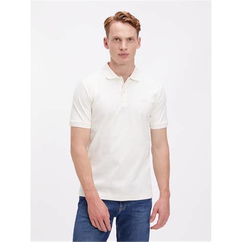 Calvin Klein Smooth Cotton Slim Polo Men Short Sleeve Polos