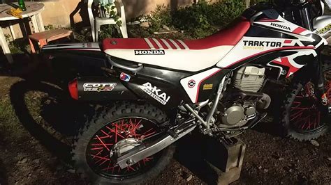 Honda Tornado Xr250 2012 Personalizada Youtube