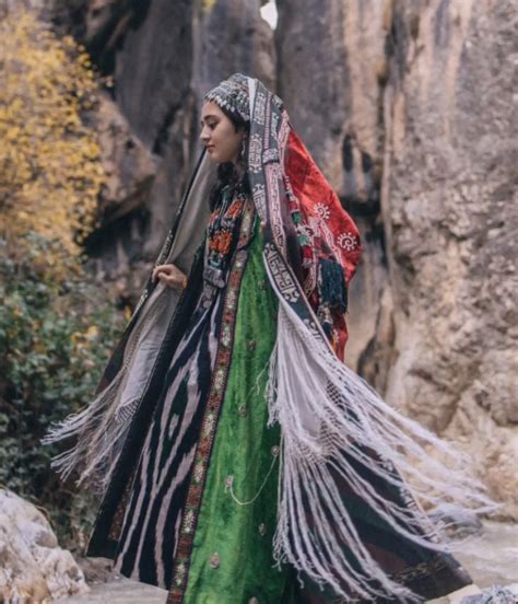 Persian Traditional Clothing Tajikistan Tajik Girl Afghanistan Di