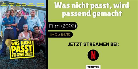 Was Nicht Passt Wird Passend Gemacht Film Vodspy