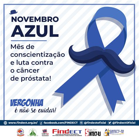 Novembro Azul M S De Conscientiza O E Luta Contra O C Ncer Sintect Sp