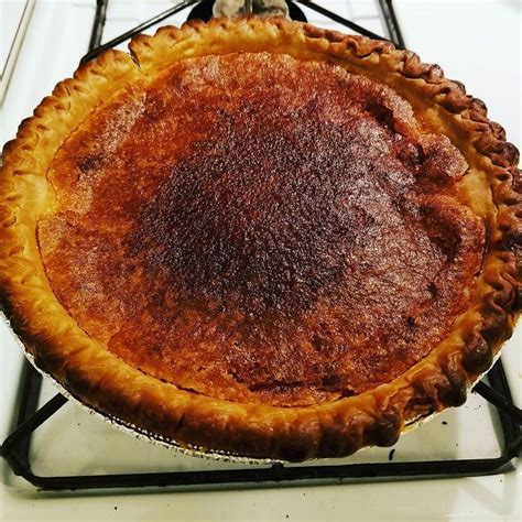 I Made Vinegar Pie Tonight And While It May Sound Horrifying It Was