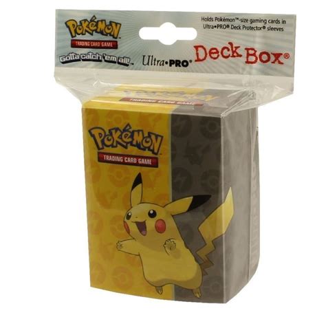 Ultra Pro Deckbox Pok Pokemon Pikachu C Card Game Amazon Co Uk Toys