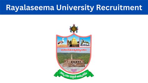 Rayalaseema University 26 Assistant Professor Job Vacancy Apply Online