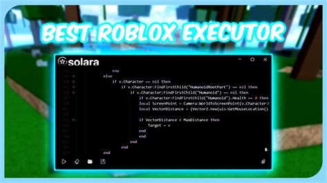 Update Roblox Executor Byfron Bypass Free Keyless Solara Exploit