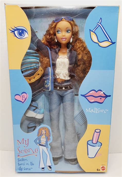 New 2002 My Scene Madison Fashion Doll Mattel B2231 Artofit