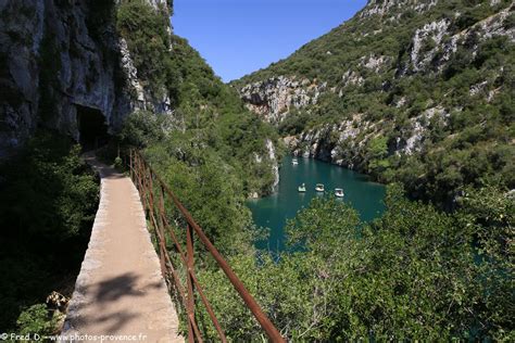 Le Sentier Du Garde Canal Dans Les Basses Gorges Du Verdon