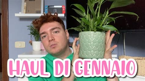 Gli Acquisti Di Gennaio Haul Youtube