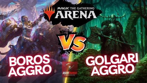 MTG Arena OTJ Standard Ranked Grind Boros Convoke VS Golgari Aggro