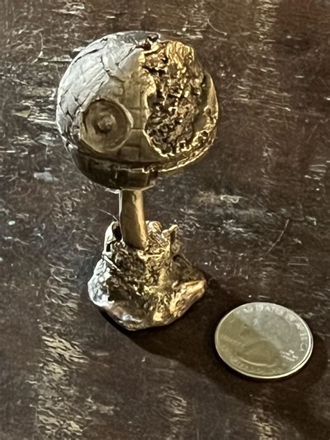 That’s No Moon First Bronze Casting R Metalfoundry