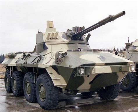 BTR 90M With A Turret Derived From The BMP 3 Mounting A Coaxial Low