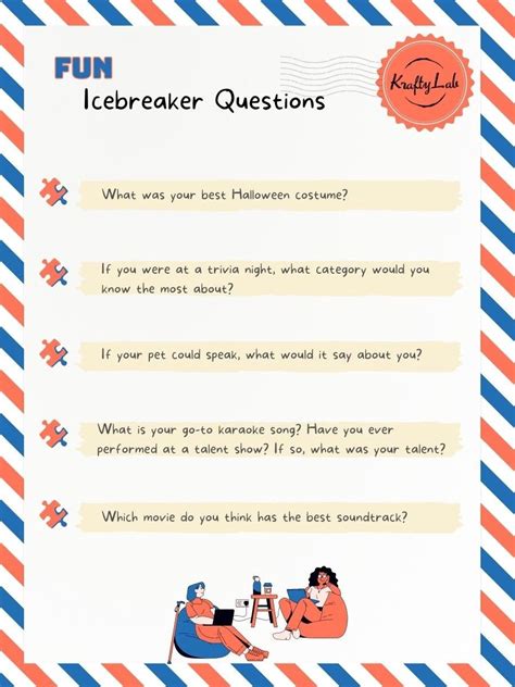 100 Fun Icebreaker Questions For Work Meetings Artofit