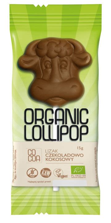 Cocoa Lizak Czekoladowo Kokosowy Bezglutenowy Bio G Cocoa