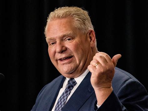 Doug Ford Staying Out Of T O Mayor Race Sort Of Ottawa Sun