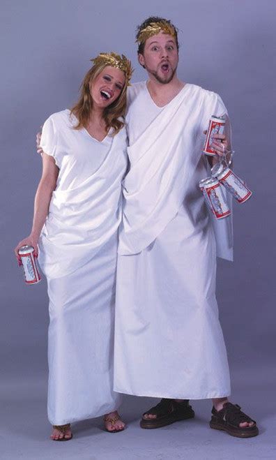 Adult Plus Size Toga Costume