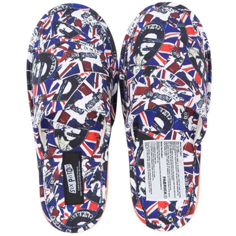 Mle Sex Pistols God Save The Queen Slippers