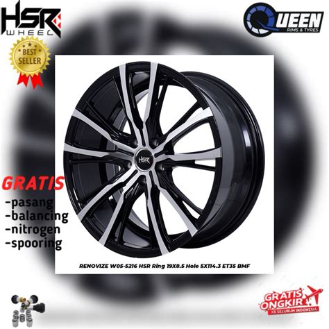 Jual VELG RACING ELEGAN R19 HSR RENOVIZE Untuk Mobil Innova Reborn