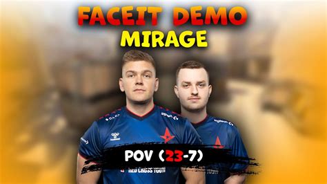 Cs Pov Blamef W Staehr Vs Faceit Mirage Faceit Demo Youtube