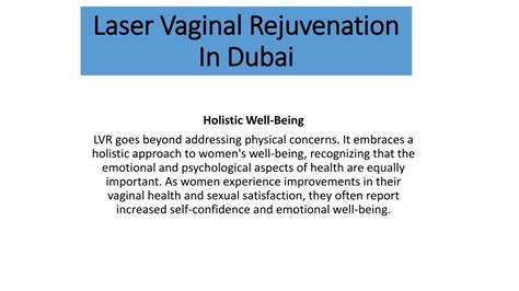 Ppt Laser Vaginal Rejuvenation In Dubai Powerpoint Presentation