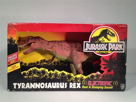 T Rex Toy from Jurassic Park - This movie had amazing effects for it's ...