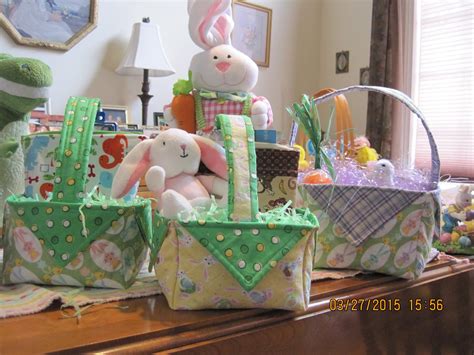 Diy Fabric Easter Basket Video Tutorial Crafty Gemini