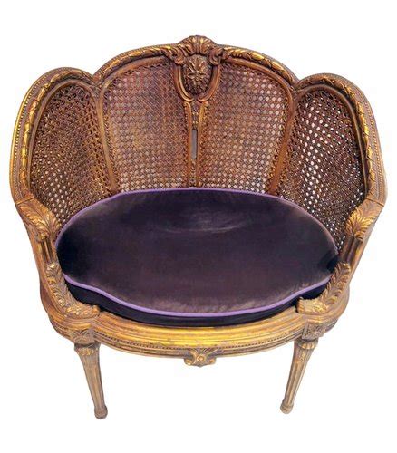 Grande Chaise Style Louis XVI En Paille De Vienne France 1950 En