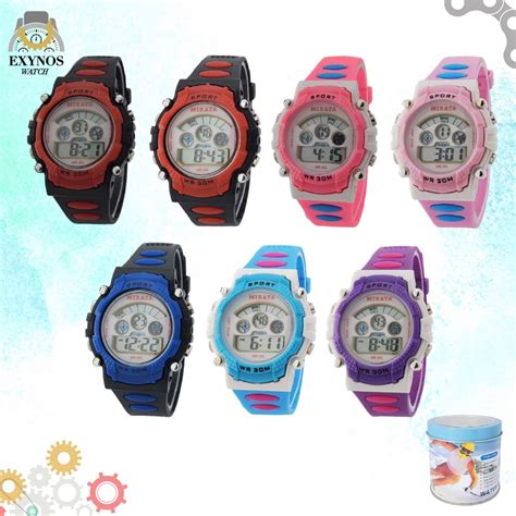 Jual Jam Tangan Remaja Mirata Mr 20l Mr 20l Mr20l Kecil Digital Sport