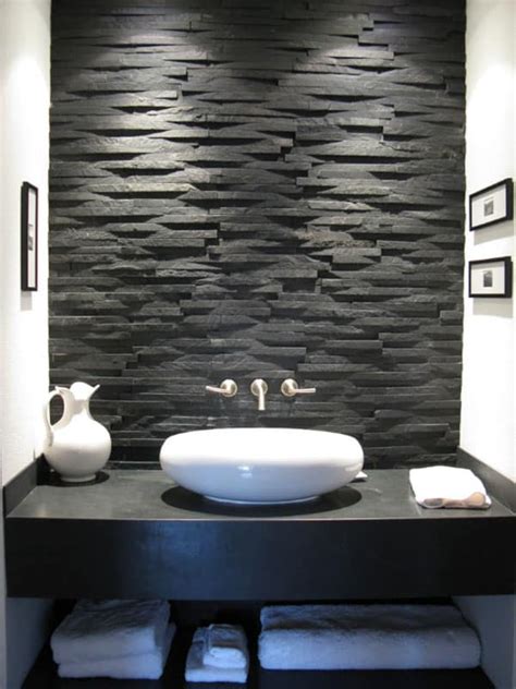 60 Sensational Bathrooms With Natural Stone Walls