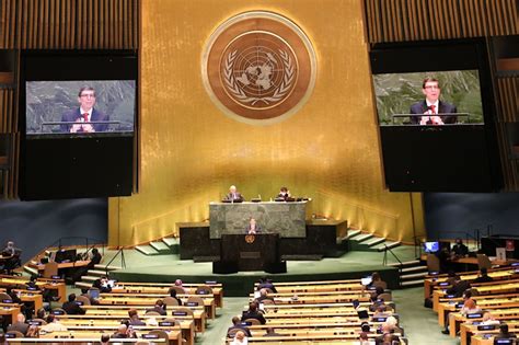 Victoria De Cuba En Onu 185 Países Votaron Contra El Bloqueo Al