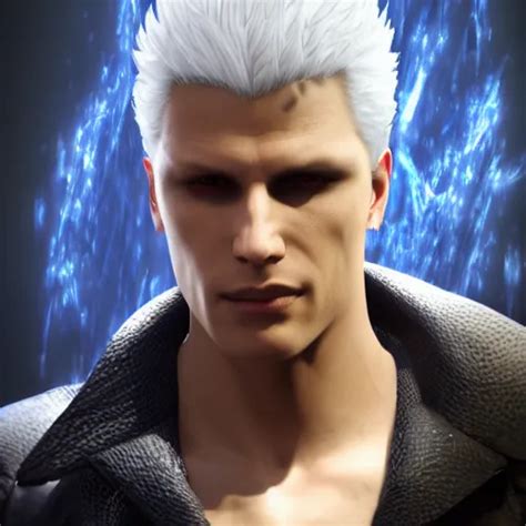 Vergil From Dmc 5 By Greg Rutkowski Stable Diffusion