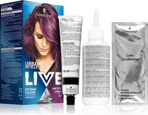 Schwarzkopf Live Color Cream Urban Metallics No U Amethyst Chrome